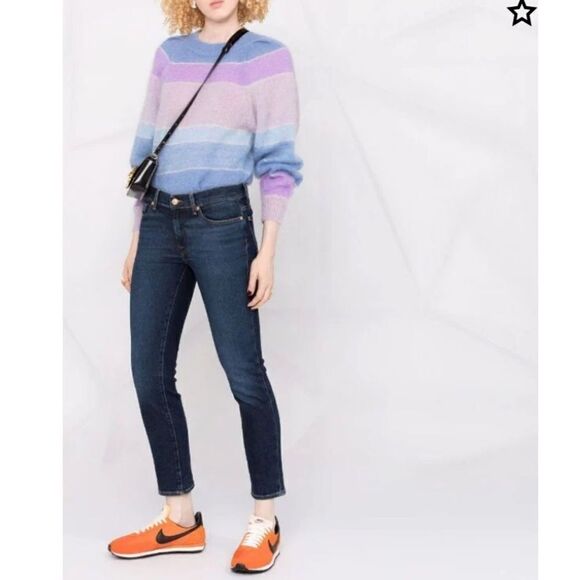 7FAMK Sz 26 midrise cropped skinny - Picture 2 of 11